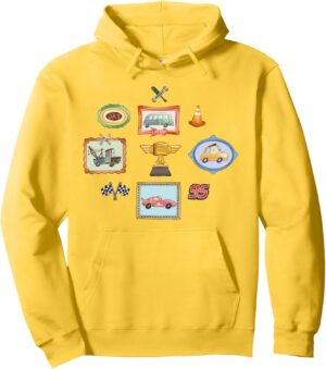 Sweat à capuche Disney Pixar Cars 241 g Lightning McQueen et Mater