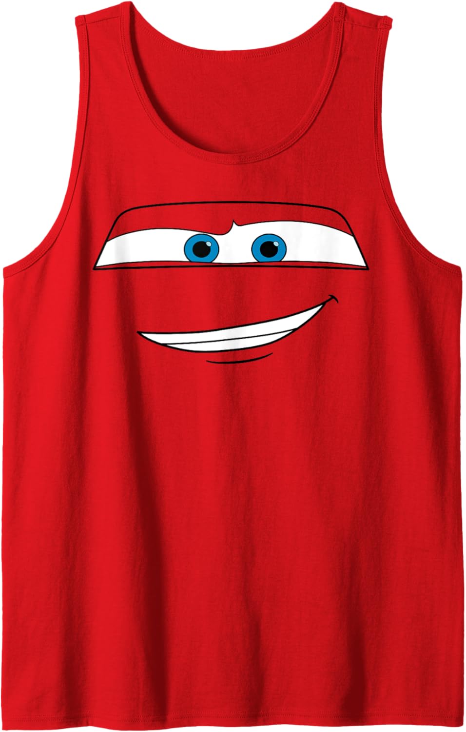 Débardeur Big Face Disney Pixar Cars Lightning McQueen