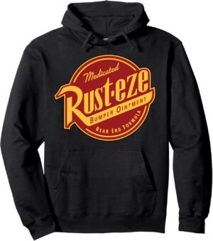 Sweat à capuche Disney Pixar Cars Rust-eze Logo, Lightning McQueen