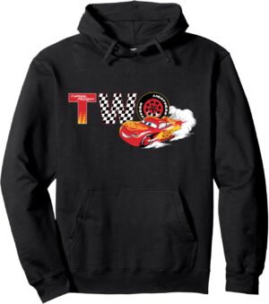 Sweat à capuche Disney Pixar Cars anniversaire 2 Lightning McQueen