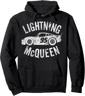 Sweat à capuche vintage Lightning McQueen Disney Pixar Cars