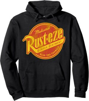 Sweat à capuche Disney Pixar Cars Rust-Eze Vintage Lightning McQueen