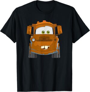 T-shirt Disney Pixar Cars avec visage de Mater Big Truck
