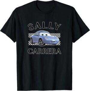 T-shirt Sally Carrera Disney Pixar Cars coupe classique
