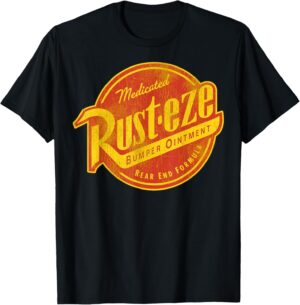 T-shirt Disney Pixar Cars Lightning McQueen Rust-Eze vintage