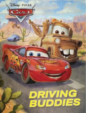 Affiche Cars 20x30cm avec McQueen, Martin et Sally