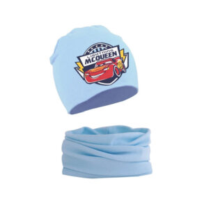 Ensemble bonnet et écharpe enfant Cars Lightning McQueen