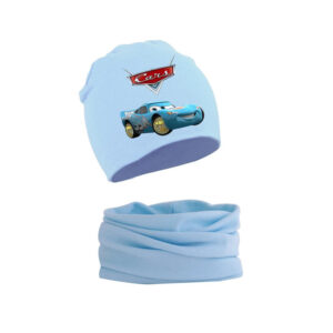 Ensemble bonnet et écharpe enfant Cars McQueen Dinoco
