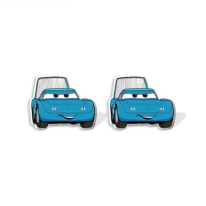 Boucles d'oreilles Cars avec The King Dinoco