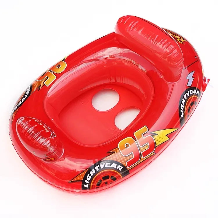 Bouée bateau gonflable enfant Cars avec Flash McQueen – Image 3