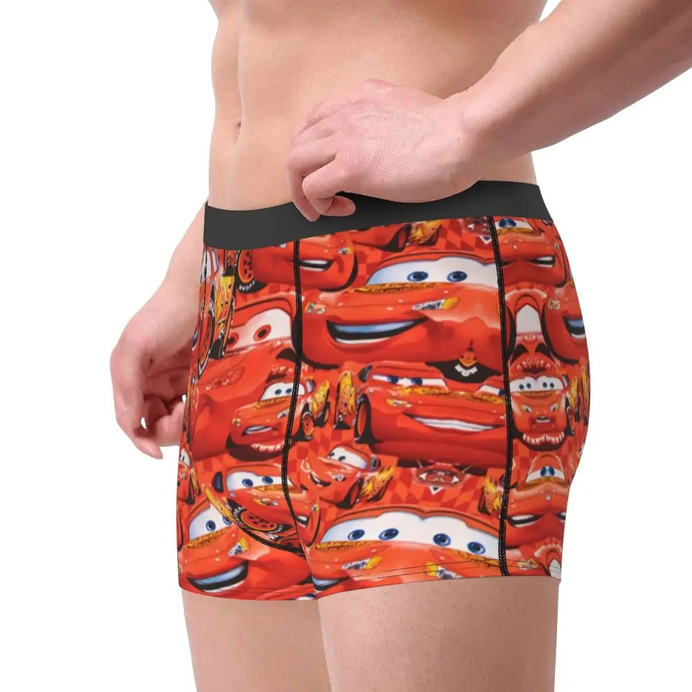 Boxer rouge Cars avec Flash McQueen – Image 4