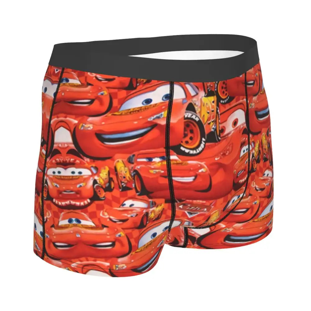Boxer rouge Cars avec Flash McQueen – Image 3