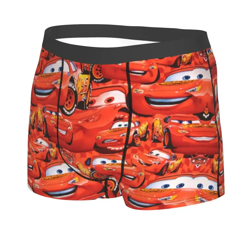 Boxer rouge Cars avec Flash McQueen – Image 2
