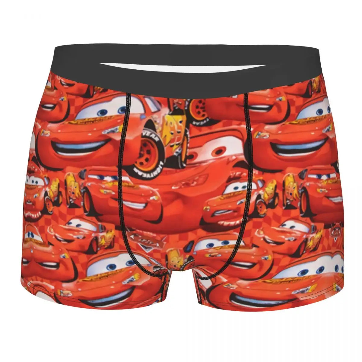 Boxer rouge Cars avec Flash McQueen
