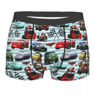 Boxer Cars avec personnages, tailles S à XXL