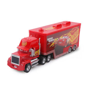 Transporteur rouge Mack Cars avec Flash McQueen
