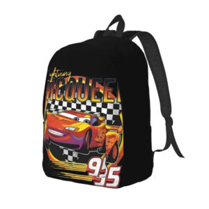 Cartable Cars McQueen avec drapeau de course, tailles S et M