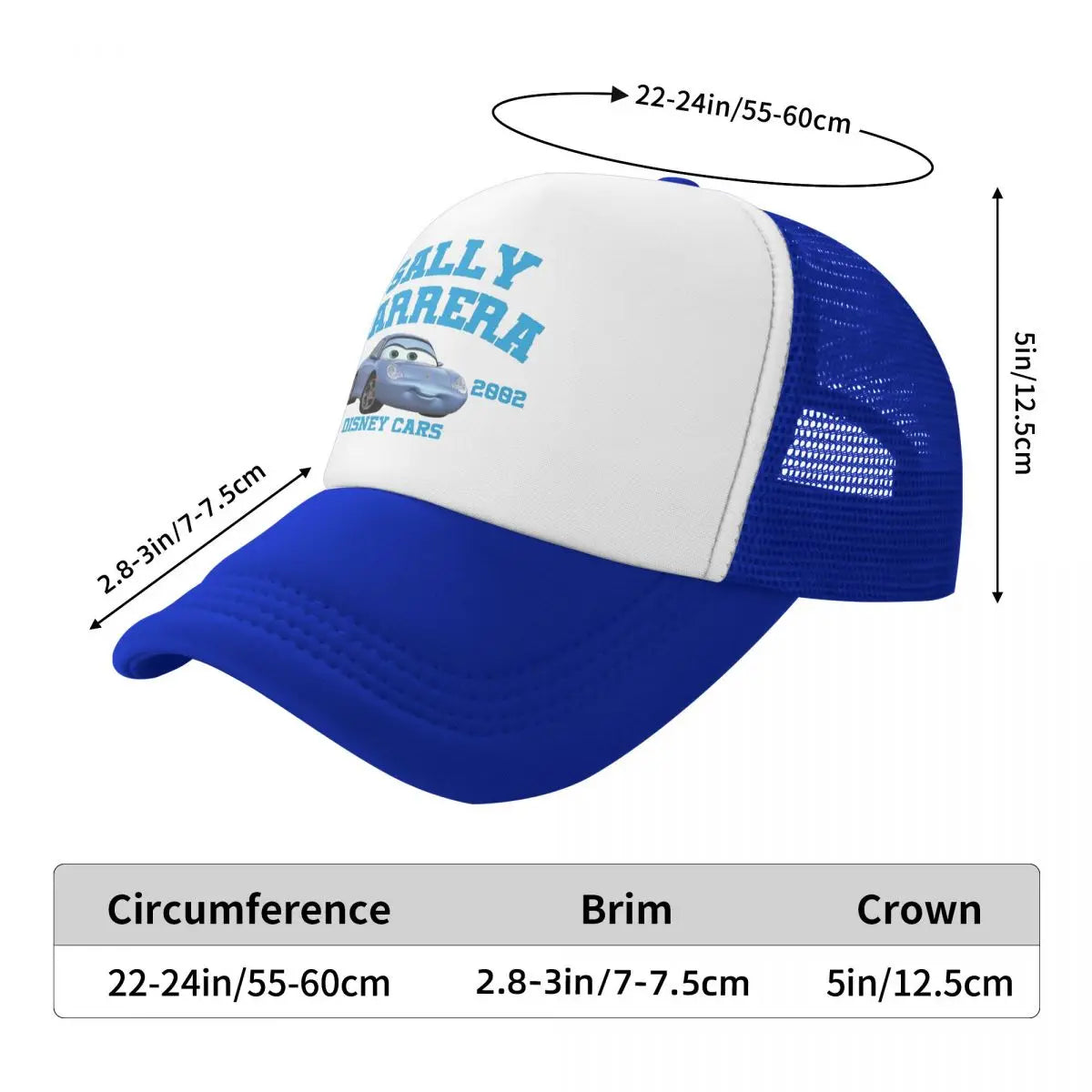 Casquette Sally Carrera - Copine de McQueen Cars - 3 coloris – Image 2