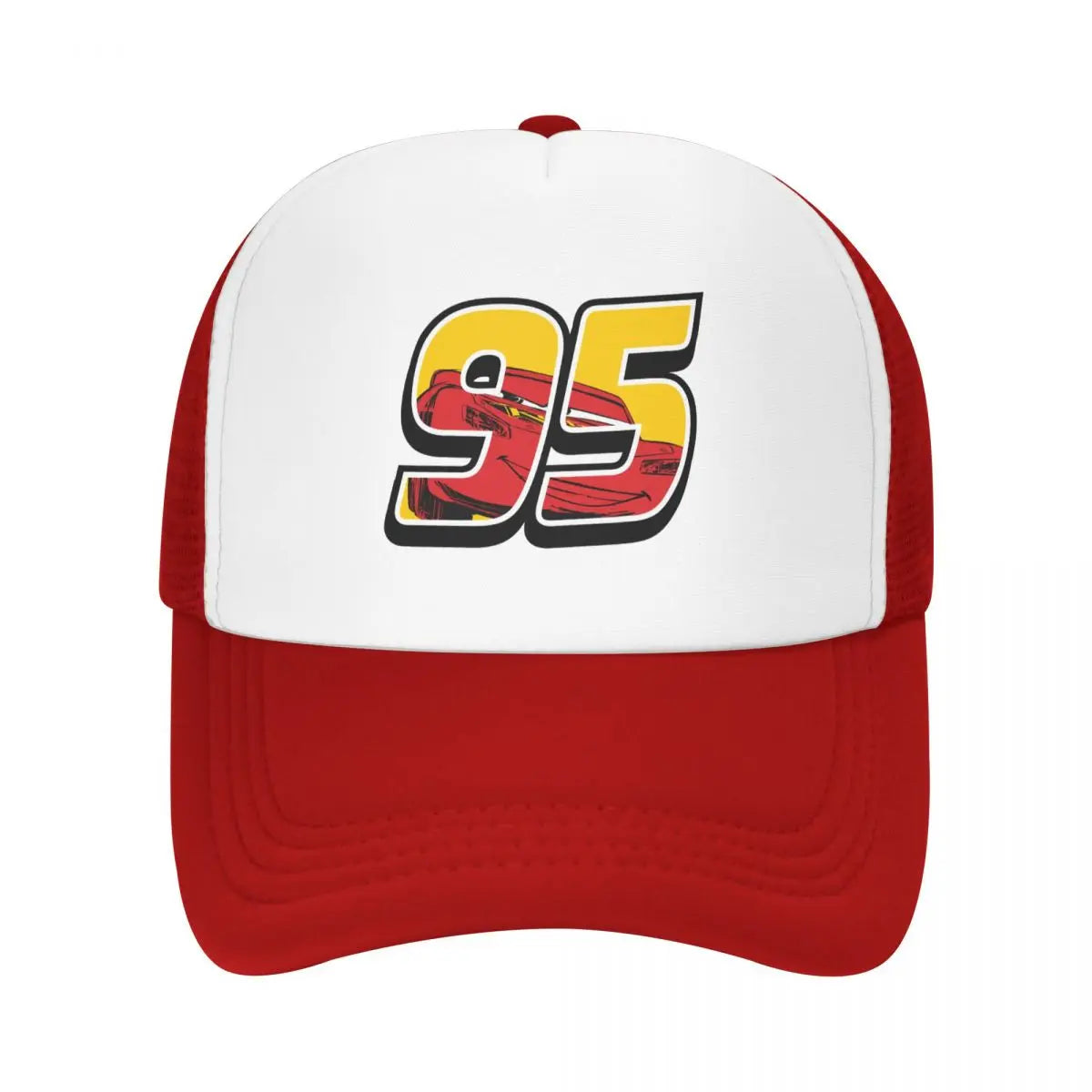 Casquette Cars 95 rouge et noire – Image 2