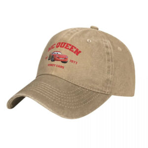Casquette Vintage Cars Flash McQueen Noir ou Khaki