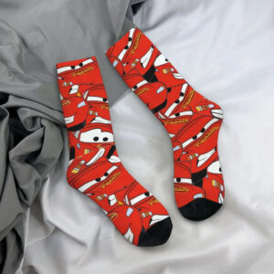 Chaussettes McQueen - Motifs Cars Multiples
