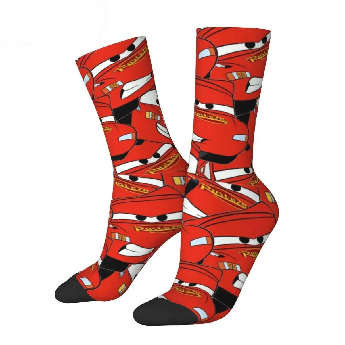 Chaussettes McQueen - Motifs Cars Multiples – Image 2