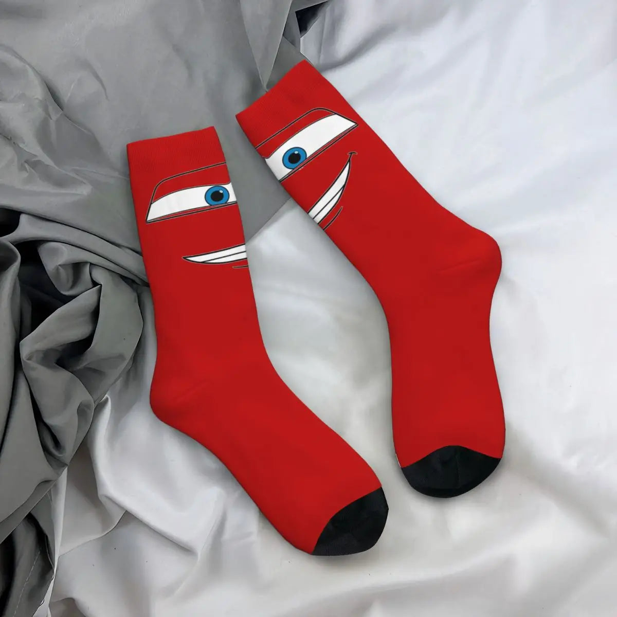 Chaussette Cars avec regard Flash McQueen