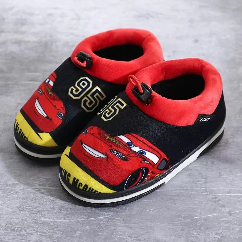 Chaussons enfant Cars bleu ou noir – Image 3
