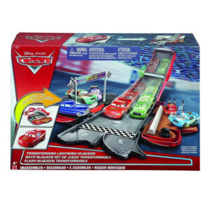 Circuit avec rampe 2-en-1 Cars Flash McQueen