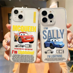 Coque iPhone Sally et McQueen - Collection Cars Couple