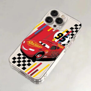 Coque iPhone Cars Flash McQueen vintage