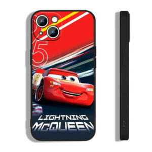Coque iPhone Cars avec Lightning McQueen souriant