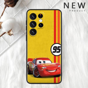 Coque Samsung Cars avec Flash McQueen et Numéro 95