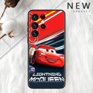 Coque Samsung Cars avec Lightning McQueen souriant