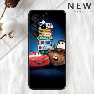 McQueen et Martin en Voyage - Coque Cars pour Samsung Galaxy S