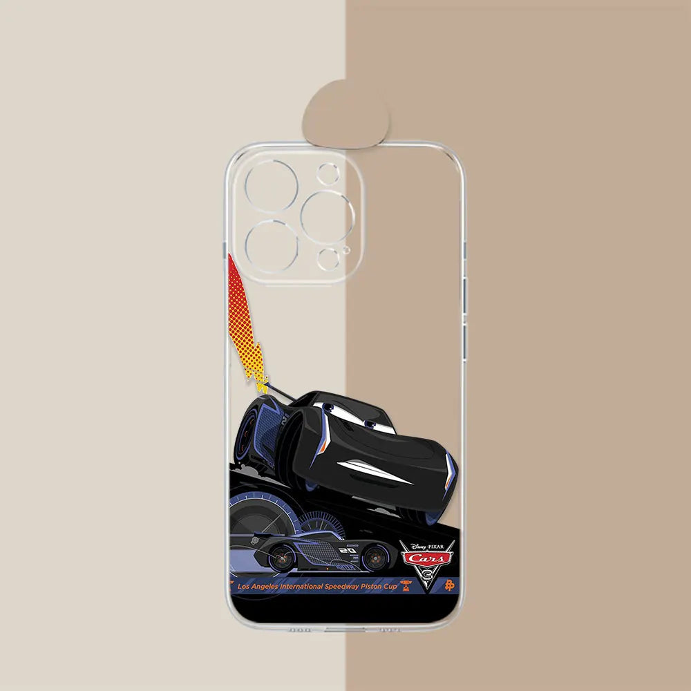 Coque transparente Cars Storm pour iPhone