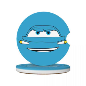 Dessous de verre Flash McQueen bleu - Collection Cars
