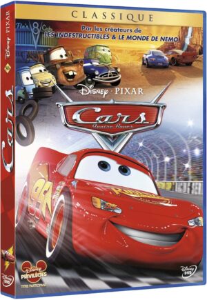 Film Cars en DVD