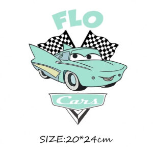 Écusson Cars thermocollant Flo