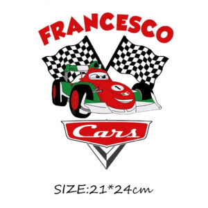 Ecusson thermocollant Francesco pour Cars