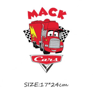Écusson thermocollant Cars Mack pour customisation textile