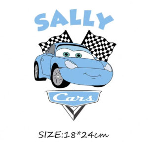 Ecusson thermocollant Sally Cars