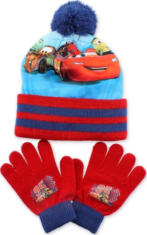Bonnet et gants assortis Cars Disney