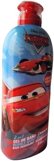Gel douche 2 en 1 Cars avec Flash McQueen