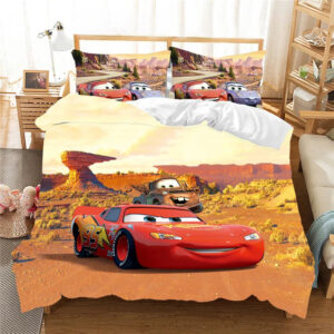 Housse de couette Cars Canyon de Radiator Springs, dimensions au choix