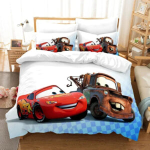 Housse de couette Cars avec McQueen et Martin, plusieurs dimensions