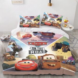 Housse de couette Cars On The Road, dimensions au choix