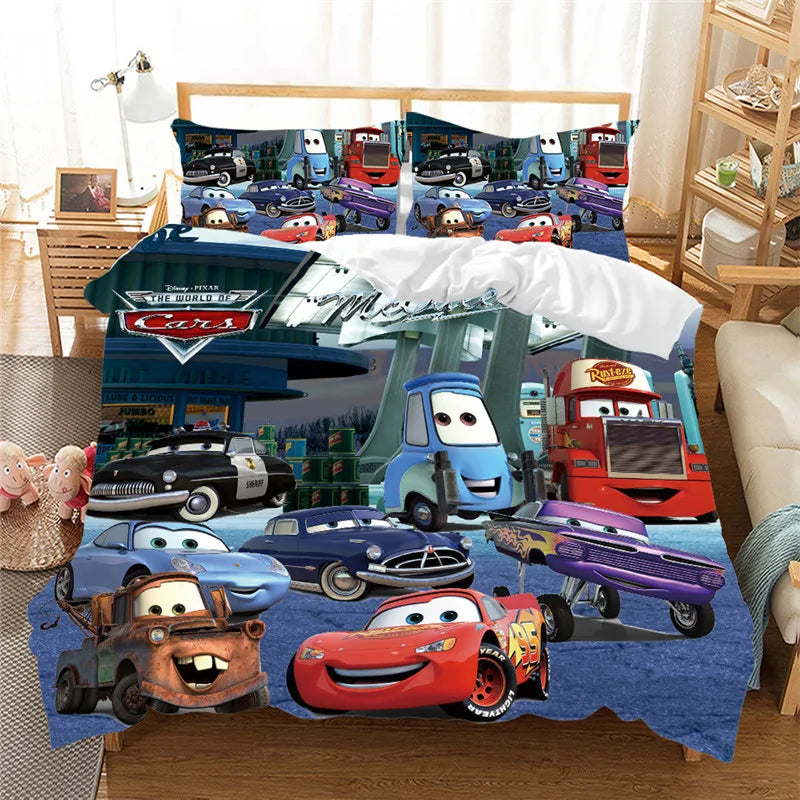 Housse de couette Cars - Personnages, formats France et Québec