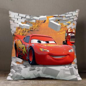 Housse de coussin McQueen Cars avec choix de dimensions