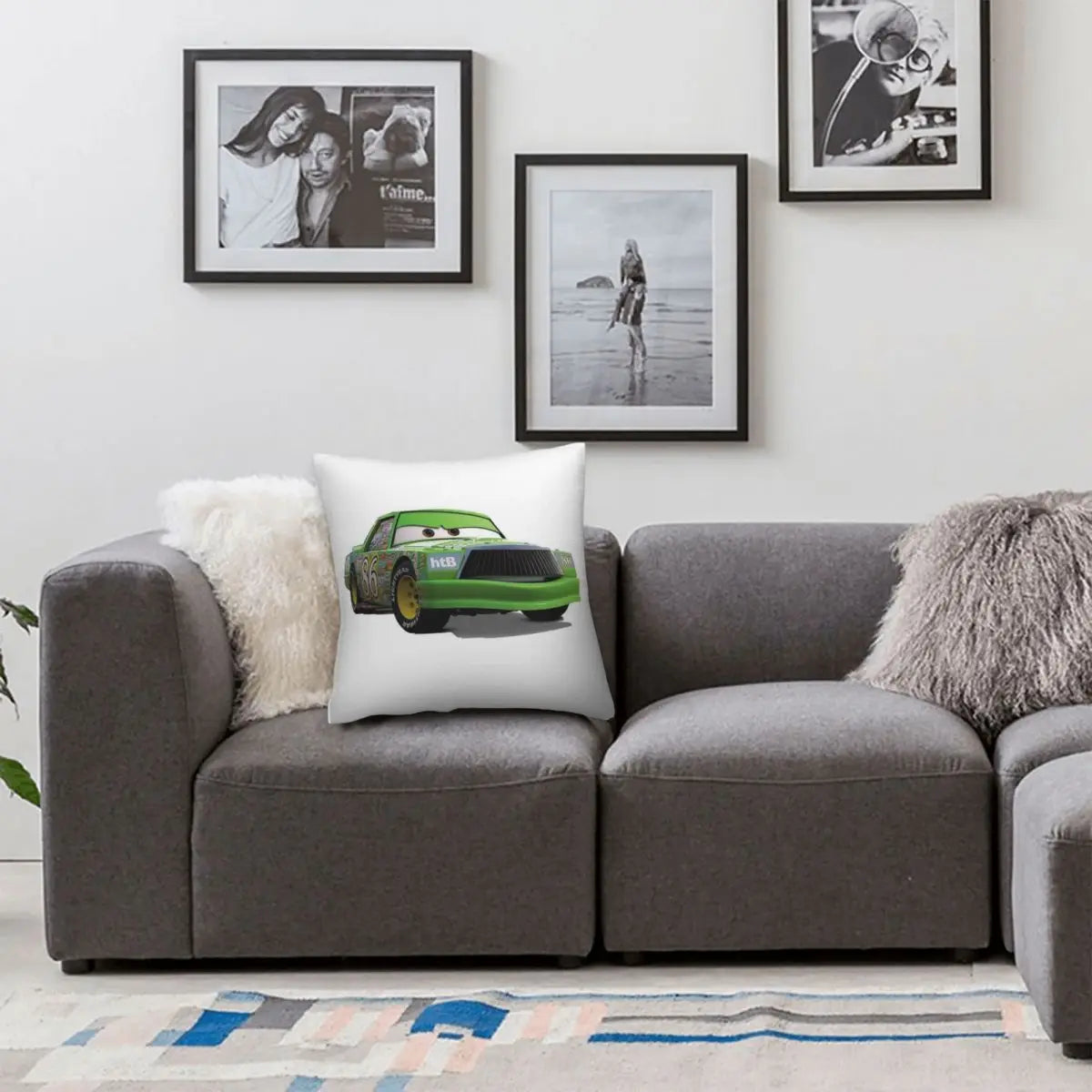Housse de coussin Cars Chick Hicks, rival de McQueen – Image 2